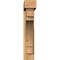 Ekena Millwork Merced Block Rough Sawn Bracket w/ Offset Brace, Western Red Cedar, 6"W x 28"D x 32"H BKT0604X28X32MRC05RWR - alternate 3